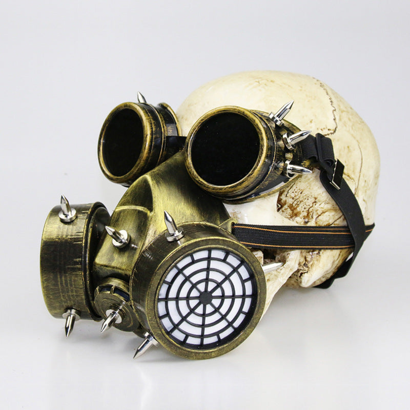 Steampunk Gas Mask Goggles for Halloween Cosplay