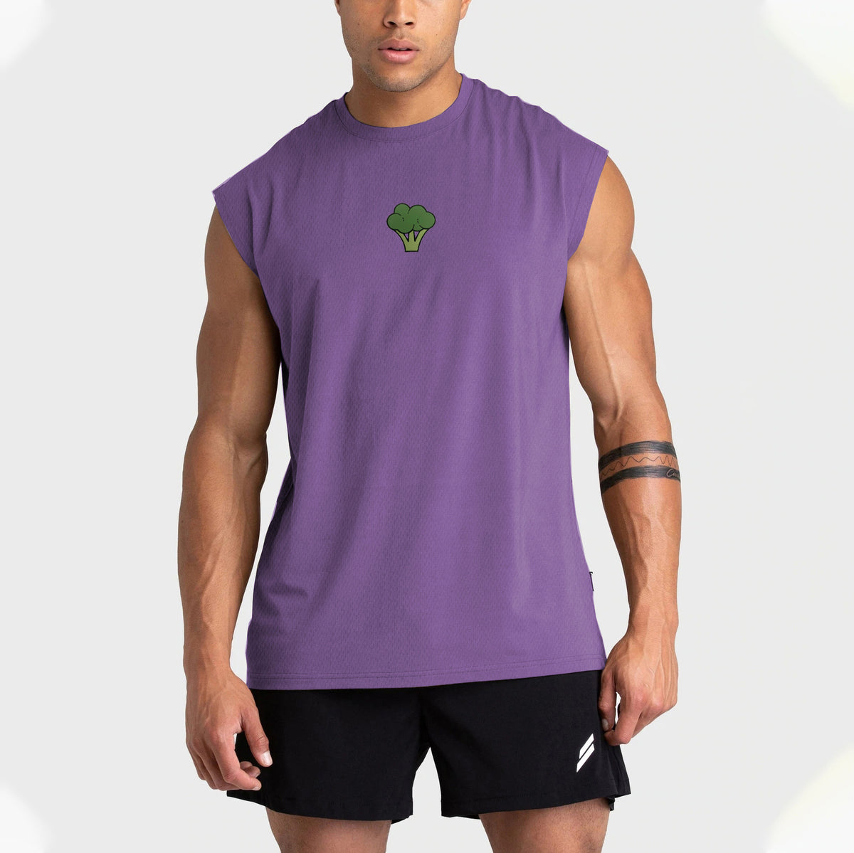 Men's Fitness Tank Top LooseFit Muscle Shirt