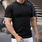 Men's Casual Short Sleeved Polo Shirt