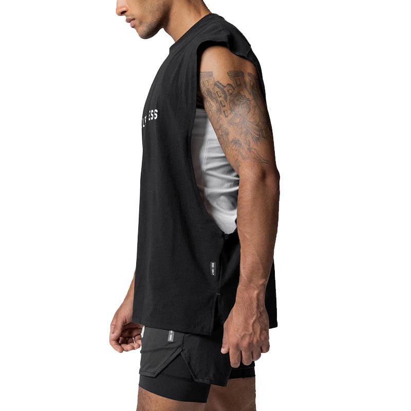 Men's Summer Sports Tank Top Loose Fit Casual Tee Secondary image