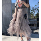 Women's Sheer Tulle Fairy Skirt