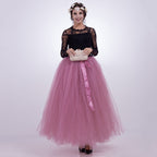 Women's Maternity Tulle Puff Skirt