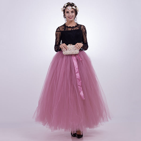 Women's Maternity Tulle Puff Skirt