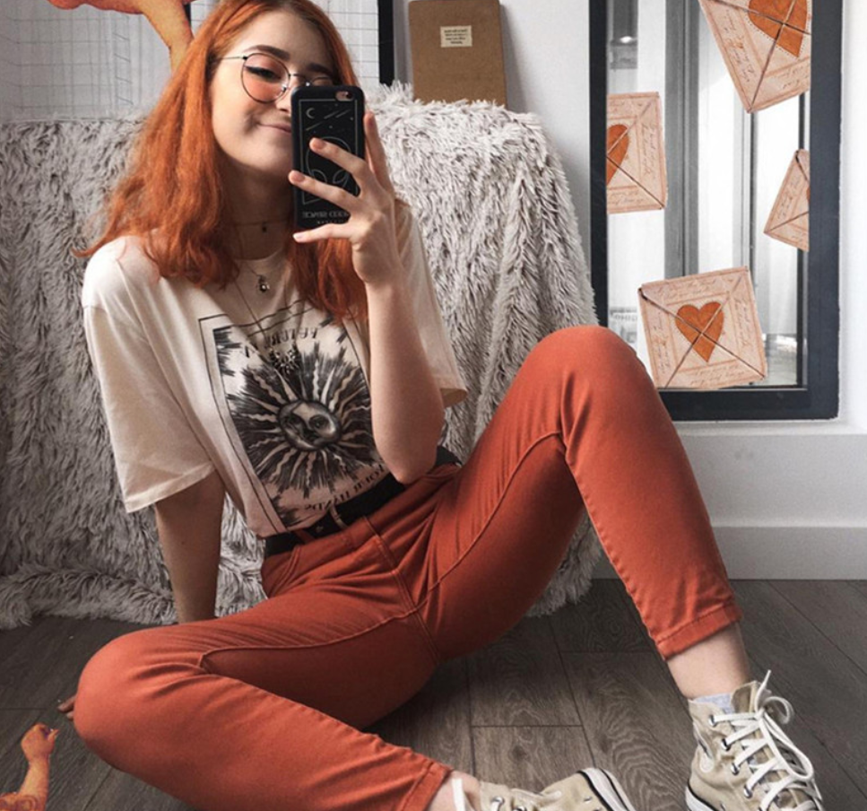 Women's Printed Short Sleeve T Shirt