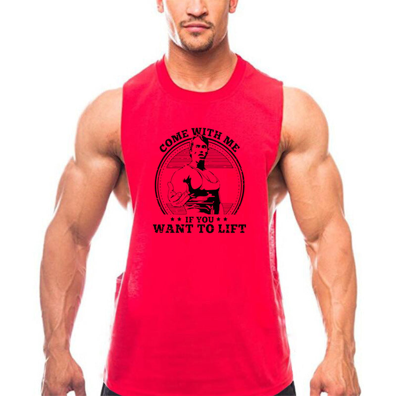 Men Summer Gym Tank Top