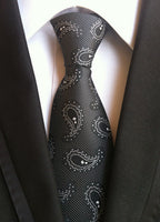 Men's High-Density Paisley Tie