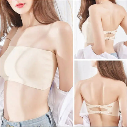 Strapless Lírio Fit Silk Bra Ice 3 Unit Kit