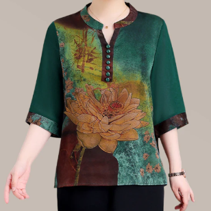 Women's Sophisticated Tops ILLUSION CO