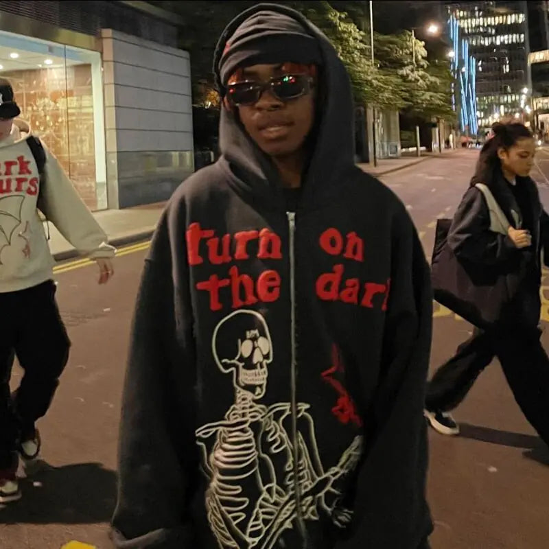Anime Print Hoodies