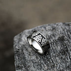 Men's Vintage Stainless Steel Ring