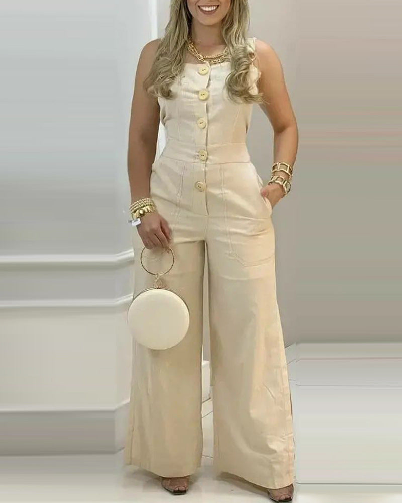 Women's "Vest Jumpsuit"