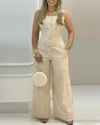 Women's "Vest Jumpsuit"