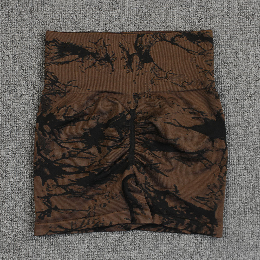 Women's Tie Dye Yoga Shorts
