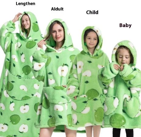 Lazy Blanket Hoodie Unisex Hoodie Unbranded Style 12 Little Boy