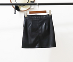 Women's Leather Mini Skirt