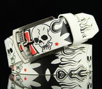 Men's Skull Belt, Women's Decorative Waist Belt