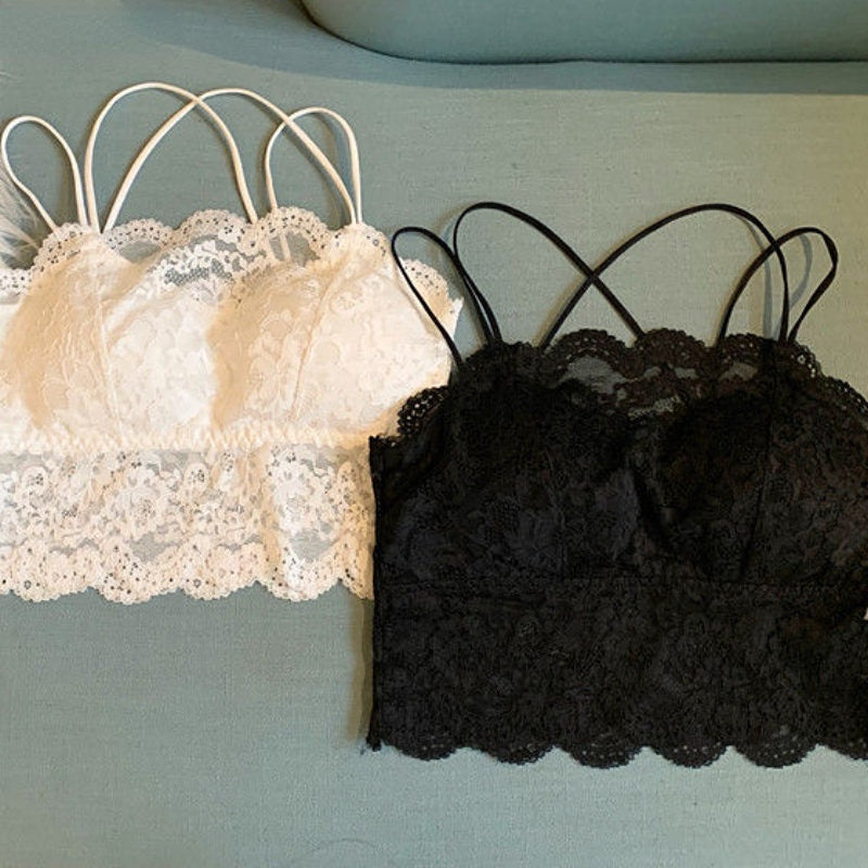 Women's Lace Crop Tops ILLUSION CO