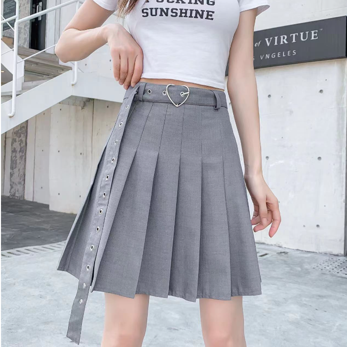 Women's Pleated Short Skirt