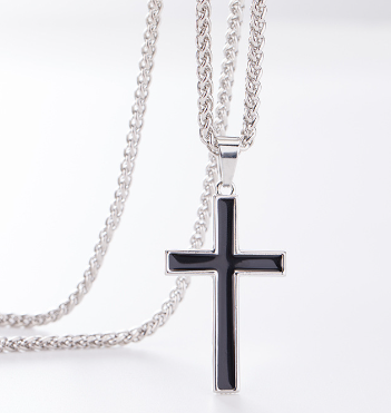 Men's Cross Necklace Secondary image