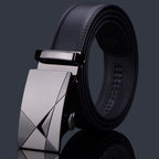 Men's Premium Leather Belt with Automatic Buckle