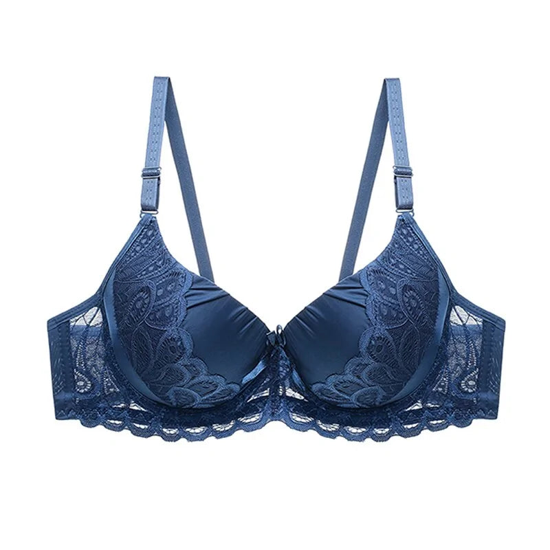 Sexy Lace Push Up Plus Size Bra
