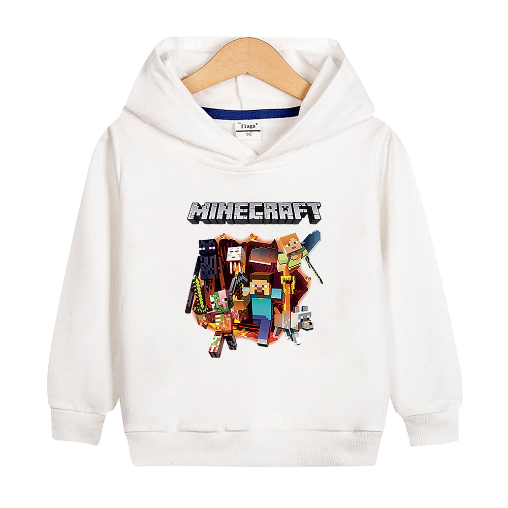 Boys Hooded Sweatshirts - Pure Cotton Casual Tops