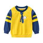 Boys Cartoon Long Sleeved Sweater