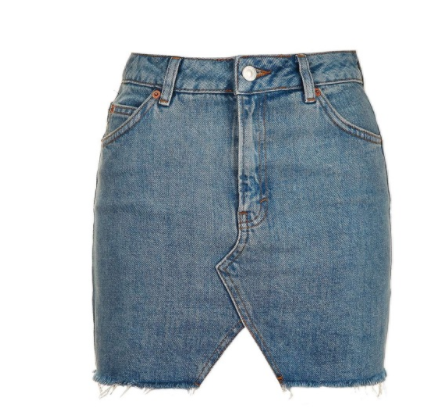 Women's Denim Midi Skirt Secondary image