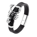 Men's Versatile Handmade Leather Bracelet