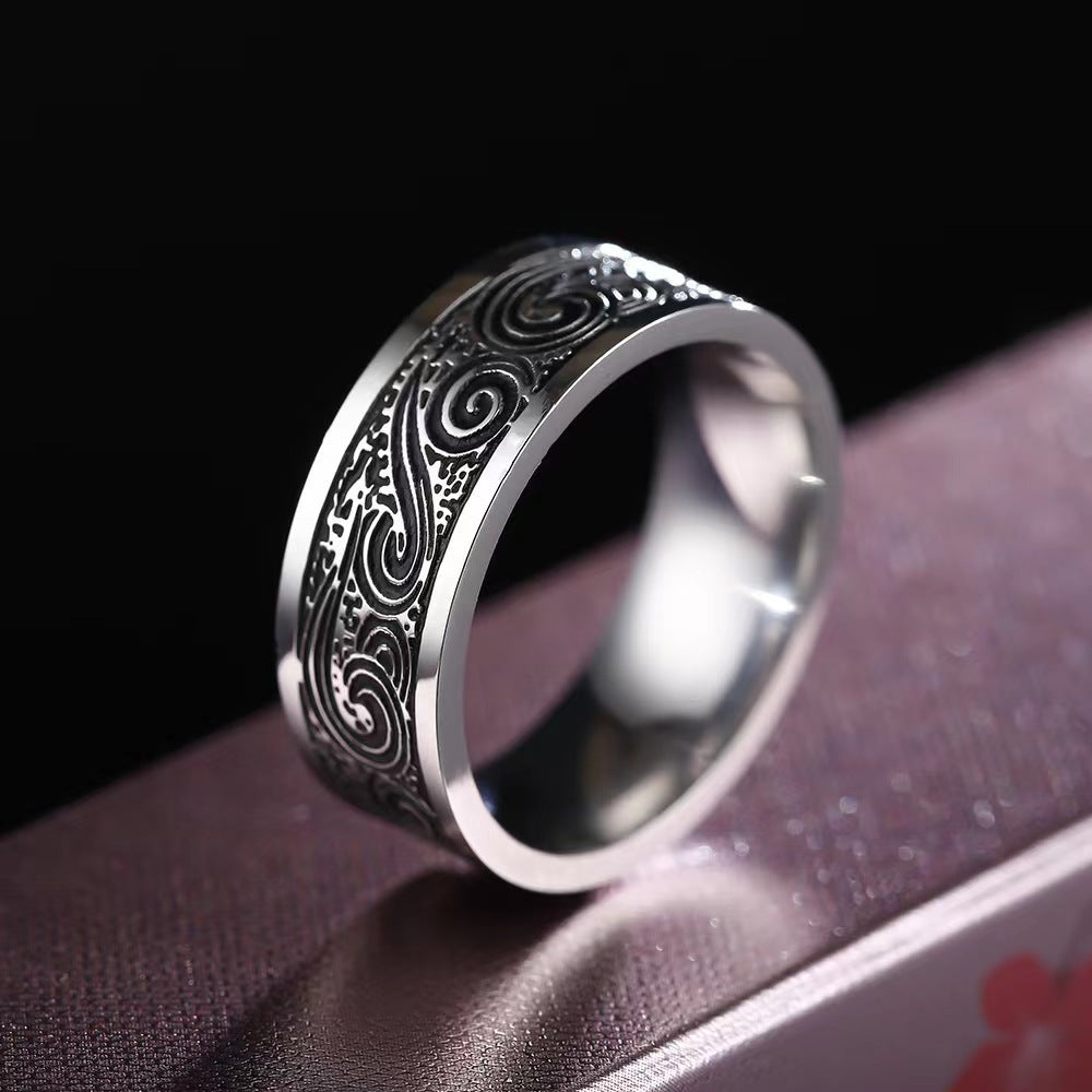 Men's Titanium Steel Ring