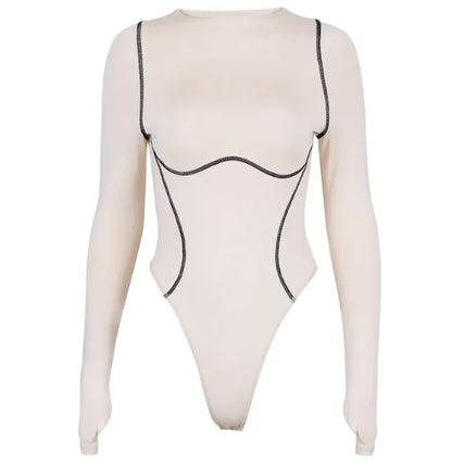 Women's Seamless Elegance Long Sleeve Dress