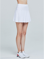 Women's Tennis Mini Skirt ILLUSION CO white M