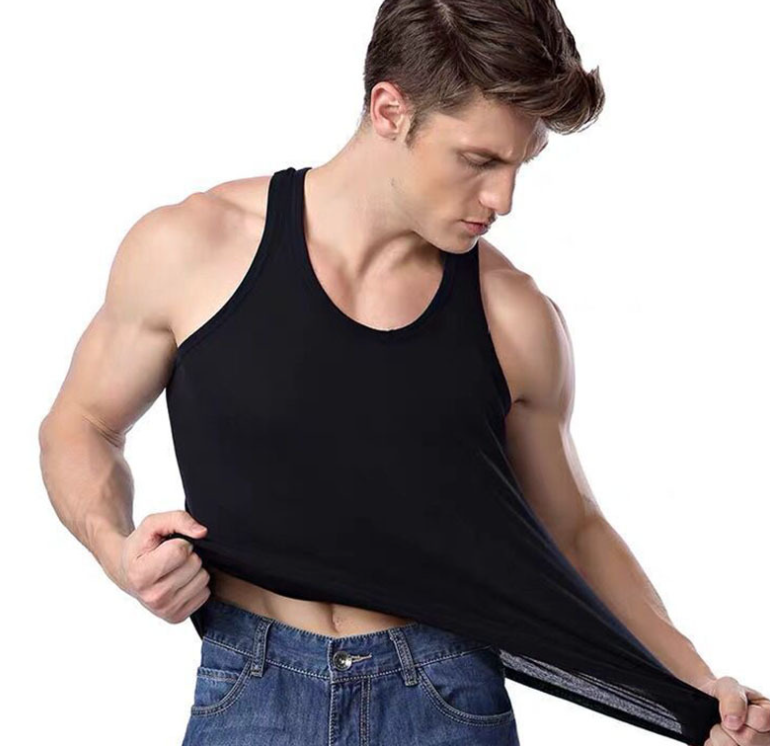 Men's Cotton Sleeveless Workout Tank Top