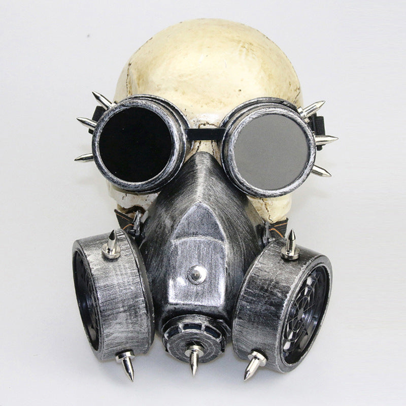 Steampunk Gas Mask Goggles for Halloween Cosplay