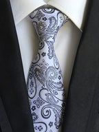 Men's High-Density Paisley Tie
