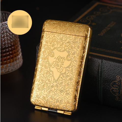 Luxury Vintage Engraved Cigarette Case for 16/20 Cigarettes