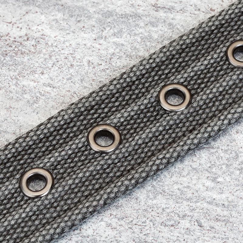 Men's Canvas Belt with Polyester Weaving - Wholesale