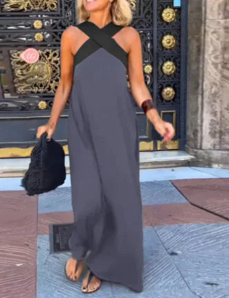 Women's Cross Beauty Back Dress