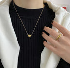 LoveHeart 3D Pendant Necklace