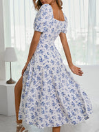 Women's Floral Split Dress