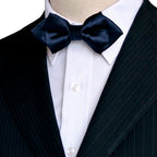 Men's Solid Color Silk Bow Tie
