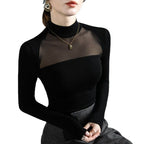 Women's  Long Sleeved Bottoming Shirt