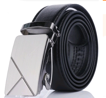 Men's Versatile PU Leather Automatic Buckle Belt