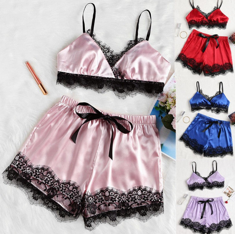 Women's Sexy Lace Lingerie Sleepwear Set Women's Lingerie Unbranded