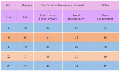 Miyouj Solid Color Push Up Bikini Set For Women
