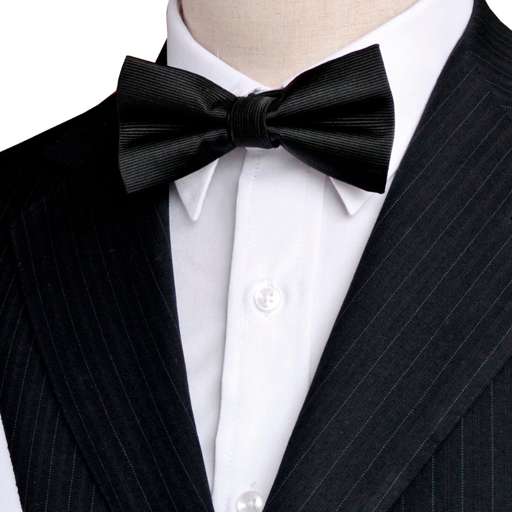Men's Solid Color Silk Bow Tie