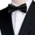 Men's Solid Color Silk Bow Tie