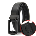 Men's Genuine Leather Automatic Buckle Belt