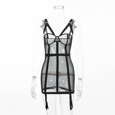 Women's Lingerie With Cami Dress Design Women's Lingerie Unbranded Black M