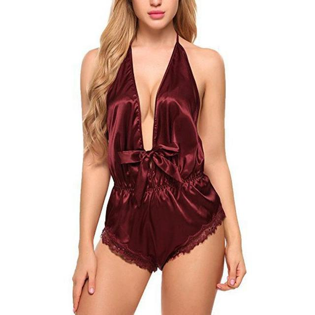 Women's Lace Lingerie Bodysuit